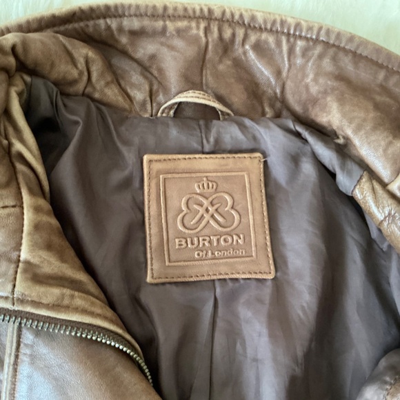 Burton of London Leather Jacket - Picture 2 of 3